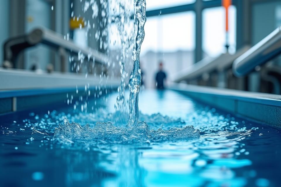 Wassersparendes Autowäsche-System bei Laub Wash
